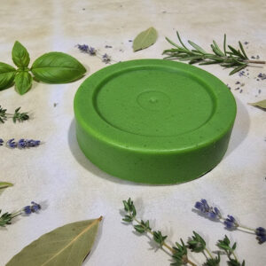 Organic All-Herbal Soap with Cow Butter (Desi Ghee) | Handmade Natural Bathing Bar for Complete Skin Care (125gm)