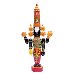 Etikoppaka Craftsmanship Lord Venkateswara Swamy - 14 inches