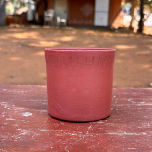 Traditional Large Clay Tumbler (Terracotta Glass)