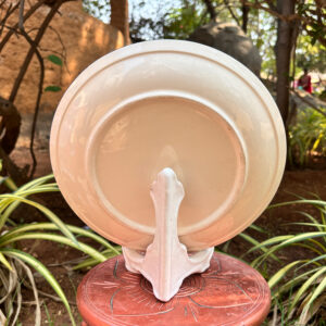 6-Inch Decorative Ceramic Plate Holder Stand