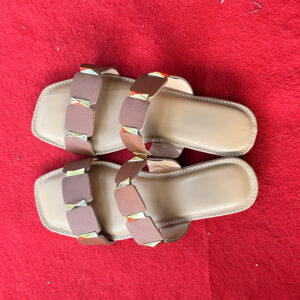 Handcrafted Double Palta Flat Sandals – Dual Strap Comfort Slip-Ons