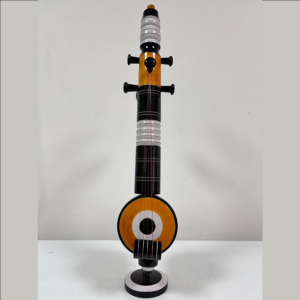 Handcrafted Etikoppaka Lacquer Wooden Veena | Traditional Indian Musical Instrument Showpiece | Home Décor & Cultural Collectible | 20 Inches