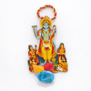 lord vishnu gamily theme pasupu , kumkuma set (100 Pieces) 2inch approx