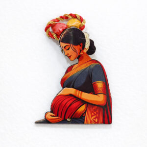 woman baby shower theme pasupu , kumkuma set   (100 Pieces)  2inch approx