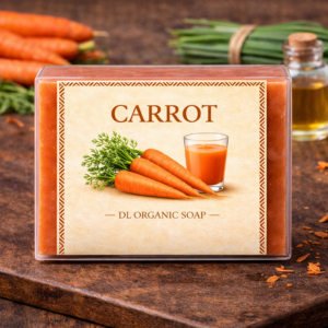 Carrot Soap – Skin Brightening & Nourishing Care-90gms