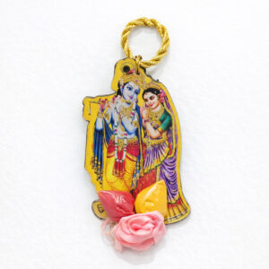 Radha krishna theme pasupu, kumkuma set (100 Pieces) 2inch approx