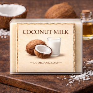 Coconut Milk Soap – Deep Hydration & Skin Softening Care-90gms