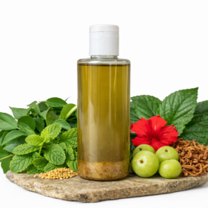 Hibiscus Hair Oil – Natural Hair Growth & Deep Conditioning Care