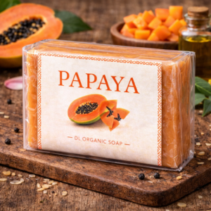 Papaya Soap – Natural Glow & Skin Renewal-90gms