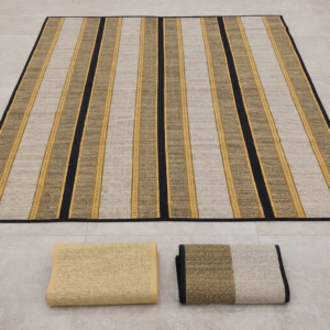Madur Kathi (GI) Handwoven Folding Floor Mat – 6×7 Feet Natural Grass Mat