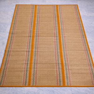 Madur Kathi (GI) Handwoven Folding Floor Mat – 4.5×7 Feet Natural Grass Mat