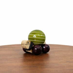 wooden "Tuttu Turtle" pull-along toy (2.5inch(h))