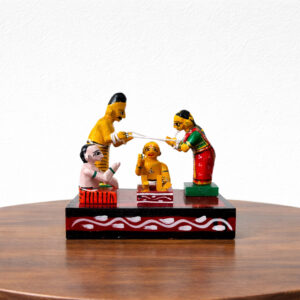 Kondapalli Traditional Village Ceremony Wooden Showpiece