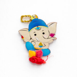 Ganesh theme kumkum & pasupu set 2inch approx (100 Pieces)