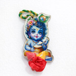 "krishna theme kumkuma, pasupu set 2inch approx (100 Pieces)"