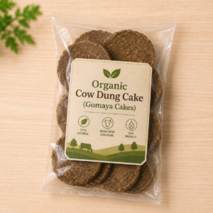 Organic Cow Dung Cake (Gomaya Cakes)
