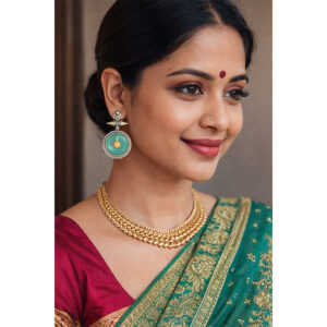 Handcrafted Gemstone Pendant Collection with Ornate Silver & Gold Accents