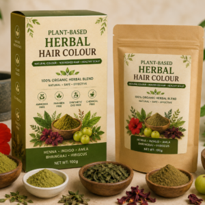 Organic Plant-Based Herbal Hair Colour - 50g