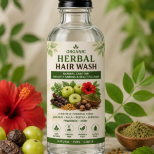 Organic Herbal Hair Wash-100ml