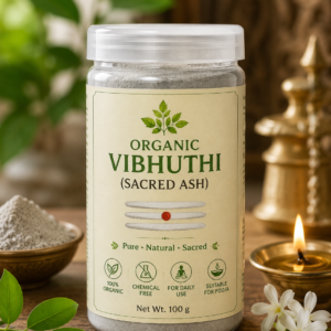 Organic Vibhuthi (Sacred Ash) – 200 g