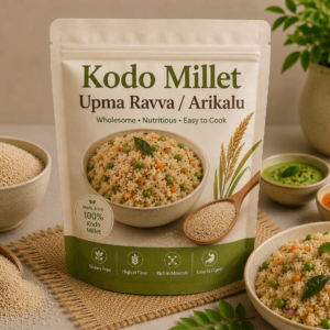 Kodo Millet Upma Nooka / Arikalu